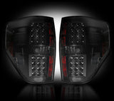 2009-2014 Ford F150 Styleside Smoked Recon LED Tail Lights