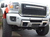 2015-2016 GMC Sierra 2500 3500 LED Fog Light Mounting Brackets by Rigid Industries