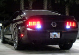 2005-2009 Ford Mustang Smoked Recon LED Tail Lights