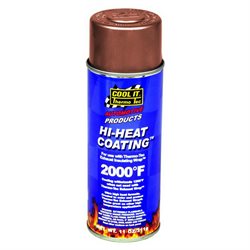 Thermo-Tec High Heat Exhaust Wrap Coating - Spray on Copper 11oz