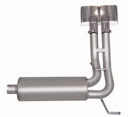 1997 Ford F-150 4.2 4.6 5.4 Standard Cab + Extended Cab Gibson Super Truck Cat-Back Exhaust (Stainless)
