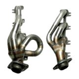 2004-2006 Dodge Dakota + Dodge Ram 1500 4.7 V8 Gibson Performance Silver Ceramic Coated Headers