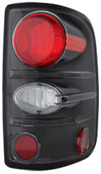 IPCW Tail Lights Black 2004-2008 Ford F-150 Styleside