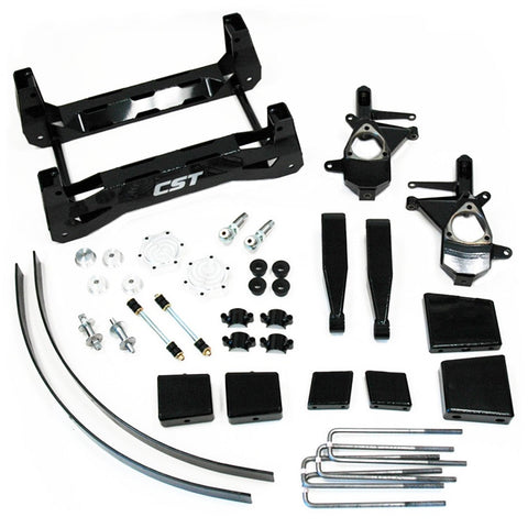 2014-2018 Chevy Silverado 1500 2WD w/ Steel OEM Front Suspension Complete Lift Kit by CST 8" Lift