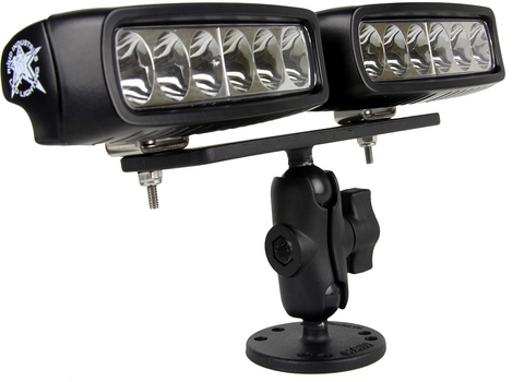 Rigid Industries RAM Mount 2.4"Arm 6X2 Plate By Rigid Industries