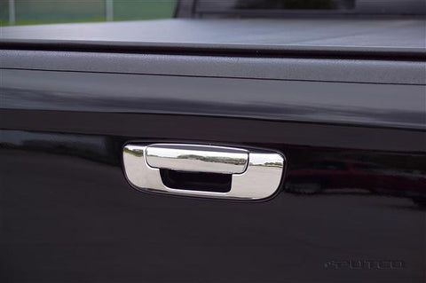 2002-2008 Dodge Ram 1500 2003-2008 Dodge Ram 2500 3500 (Models w/out Rear Key Hole) Putco Chrome Rear Tailgate Handle Cover