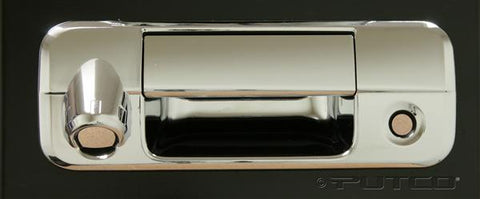 2007-2013 Toyota Tundra (Models w/ Rear View Camera) Putco Chrome Rear Tailgate Handle Cover