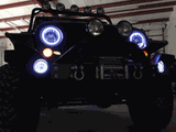 2007-2009 Jeep Wrangler Oracle Halo Fog Lights (Complete Assemblies)