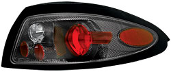 IPCW Tail Lights Carbon Fiber 1997-2002 Ford Escort AND Mercury Tracer (4 door models only)