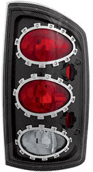 IPCW Tail Lights Carbon Fiber 2002-2006 Dodge Ram Pickup (no mega cab)
