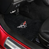 1997-2004 Chevy Corvette  "C5 Logo" Ultimat FRONT Seat Floor Mats (Black) by Lloyd Mats