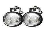 RECON Clear LED Fog / Driving Lights (Universal) 3.75" x 2.25"