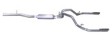 2014-2018 Chevy Silverado GMC Sierra 1500 5.3 V8 5'8" Bed Crew Cab + 6 1/2' Extended/Double Cab Gibson Performance Dual Cat-Back Exhaust (Stainless)