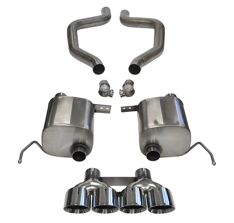 2015-2018 Chevrolet Corvette C7 Z06 6.2 V8 Supercharged Corsa Xtreme Axle-Back Exhaust