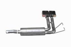 1998-2003 Ford F-150 4.2 4.6 5.4 Standard Cab + Super Cab +2001-2003 Ford F-150 4.6 5.4 Super Crew Short Bed Gibson Super Truck Cat-Back Exhaust (Stainless)