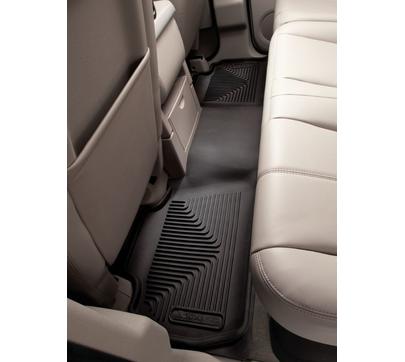 2007-2013 Chevy Silverado GMC Sierra Crew Cab, Extended Cab Husky Xact Contour BACK SEAT Floor Liner