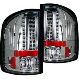 2007-2013 Chevy Silverado Clear Recon LED Tail Lights