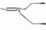 1999-2004 Ford F250 F350 SuperDuty 5.4 and 6.8 (Standard, Super, and Crew Cabs) Gibson 2.5" Performance Dual Cat-Back Exhaust (Stainless)