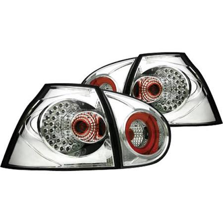 2006-2009 VW GTI 5 Clear LED Tail Lights (Pair) by IPCW 
