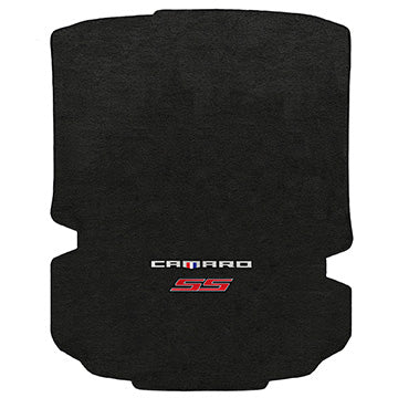 2016-2017 Chevy Camaro Coupe "Camaro Logo + Red SS Logo" Ultimat TRUNK Mat (Ebony) by Lloyd Mats