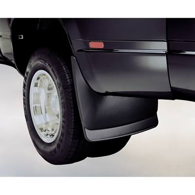 2010-2013 Dodge Ram 3500 Dually w/ Fender Flares REAR Mud Guards by Husky Liners