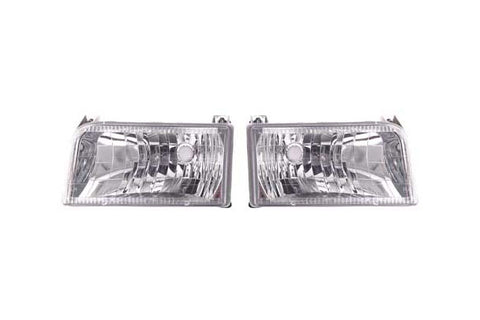 IPCW Diamond Cut Headlights 1992-1996 Ford  F-150 + Bronco