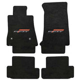 2017 Chevy Camaro "50th Anniversary Logo" Velourtex Front and Back Seat Floor Mats (Ebony) by Lloyd Mats