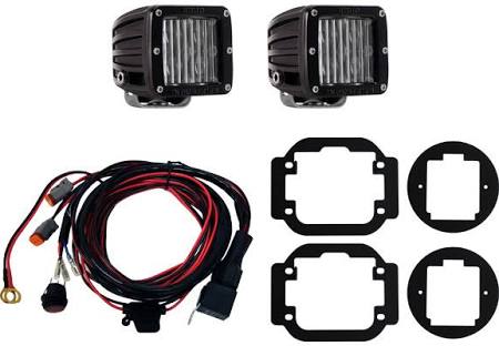 2016-2017 Nissan Titan Pro LED Fog Light Kit by Rigid Industries