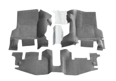 1997-2006 Jeep Wrangler TJ BedTred 3pc Front Floor Liner Kit by BedRug