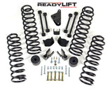 2007-2017 Jeep Wrangler JK Ready Lift COMPLETE Lift Kit 4" Front 3" Rear Lift