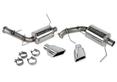 2011-2012 Ford Mustang 3.7 V6 Roush Performance Enhanced Sound Axle Back Exhaust AND Rear Valance