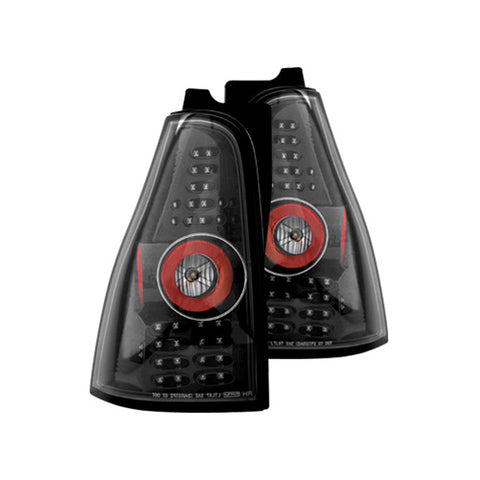 2003-2007 Toyota 4 Runner IPCW Black LED Tail Lights
