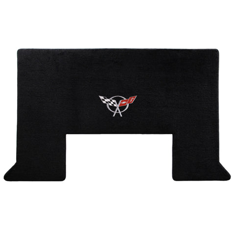 1997-2004 Chevy Corvette Z06 "C5 Logo" Velourtex Cargo Mat (Black) by Lloyd Mats