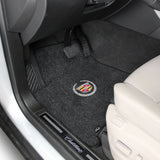 2012-2014 Cadillac SRX "Cadillac Logo" Ultimats Front and Back Seat Floor Mats (Ebony) by Lloyd Mats