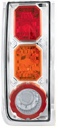 IPCW Tail Lights Red / Amber / Clear 2003-2008 Hummer H2