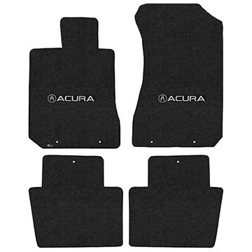 2005-2008 Acura RL "Acura Logo" Ultimat Front and Back Seat Floor Mats (Ebony) by Lloyd Mats