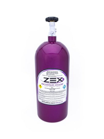 Zex 10lb Nitrous Bottle with Valve (Racing Series up to 650hp)