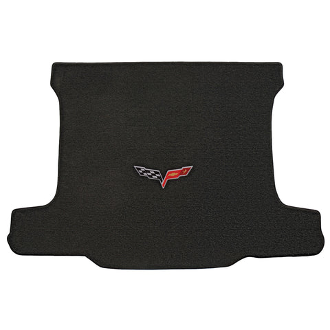 2005-2013 Chevy Corvette Coupe "C6 Logo" Ultimat Cargo Mat (Ebony) by Lloyd Mats