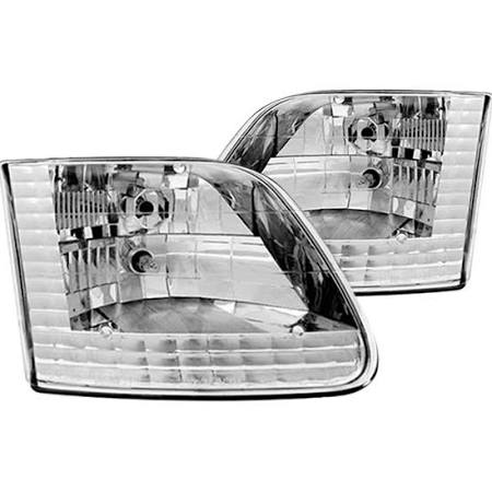 IPCW Diamond Cut Headlights 1997-2003 Ford F150,1997-2002 Ford Expedition