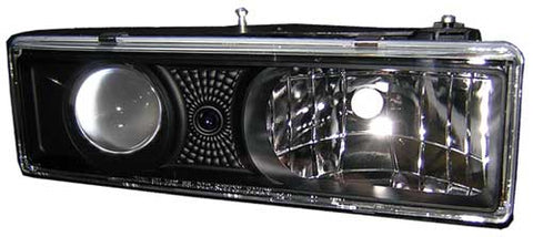 IPCW Black Projector Headlights 1992-1999 Chevy Blazer (full size), Suburban, Tahoe
