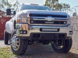 2011-2014 Chevy Silverado 2500 3500 LED Fog Light Mounting Brackets by Rigid Industries