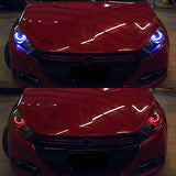 2013-2015 Dodge Dart LED Halo Kit for Headlights by Oracle