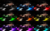 Color Changing 4PC LED Rock Light Kit (Remote Or Smartphone Controlled) by Oracle Lighting