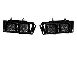 2010-2015 Dodge Ram (2500 3500 Models) LED Fog Light Mounting Brackets by Rigid Industries