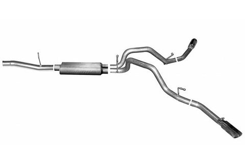 2015-2018 GMC Yukon XL 1500 6.2 V8 Gibson Performance Extreme DUAL Cat-Back Exhaust (Aluminized)