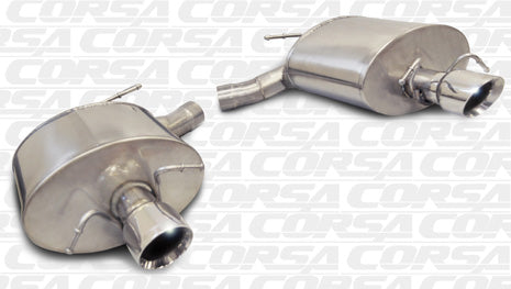 2011-2013 Cadillac CTS 6.2 V8 Wagon Corsa Sport Axle-Back Exhaust